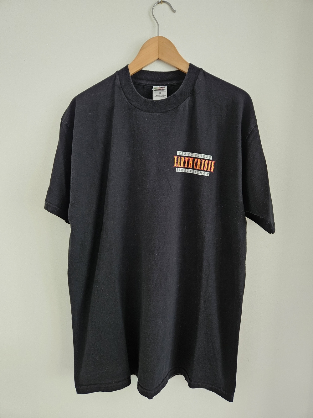Vintage Earth Crisis Shirt Extra Large The Discipline Straight Edge Hardcore 90s